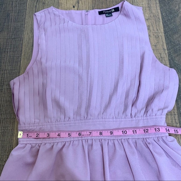 Forever 21 Lilac Purple Mini Dress Sz Small - Picture 5 of 10